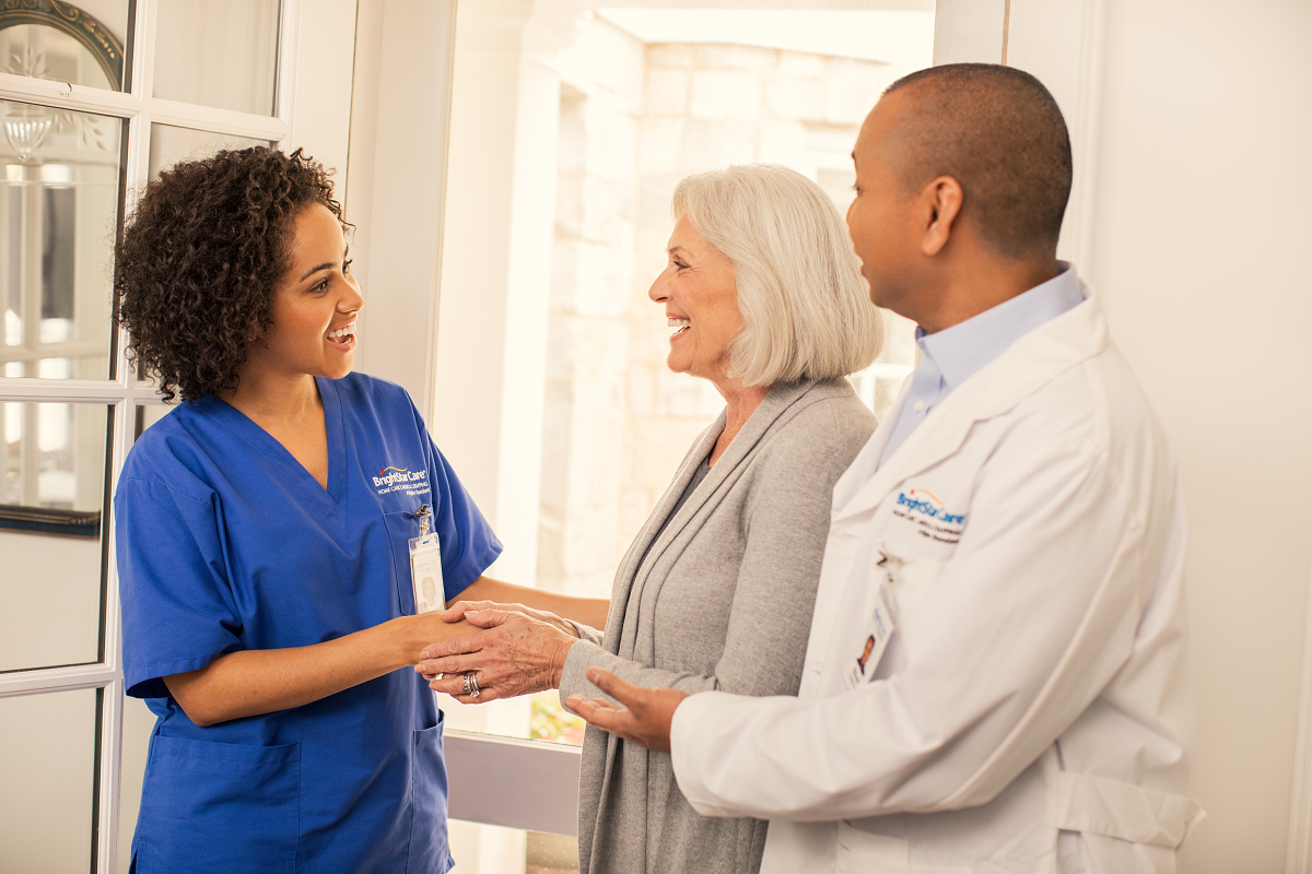 nurse with patients