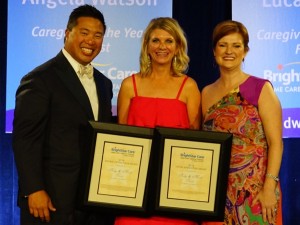 las vegas franchisee becky torrez recevies rook of the year award